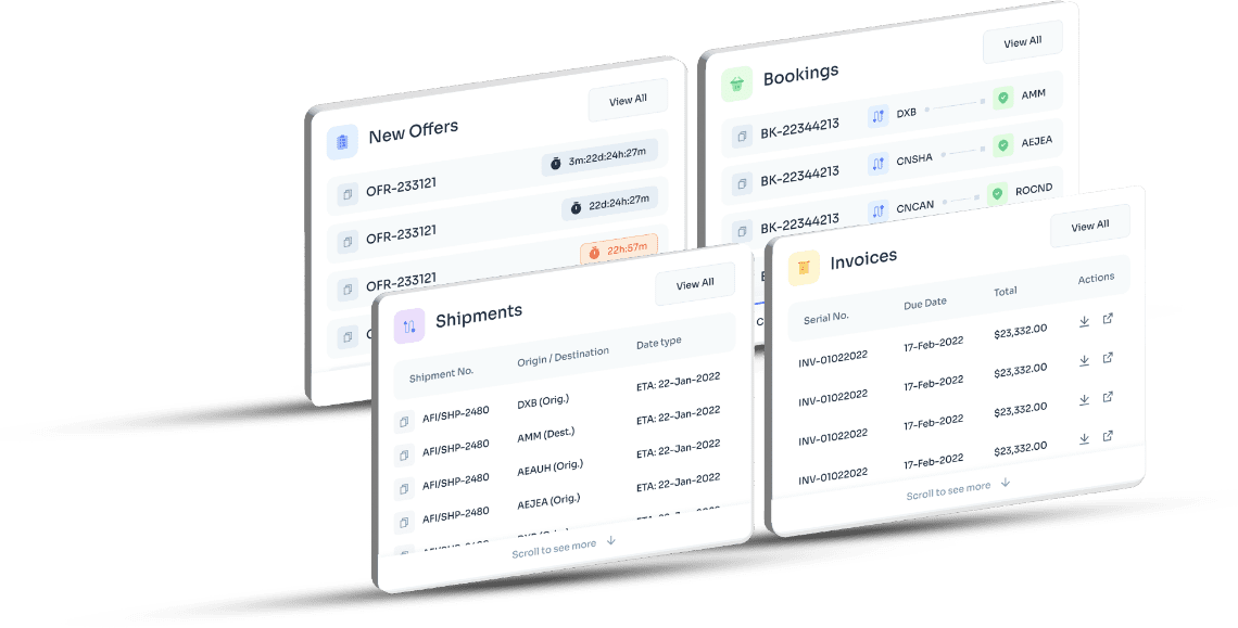 GERAYO Transport Management – Online Customer Portal